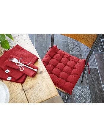 Assise matelassée – coton déperlant anti-uv – kala