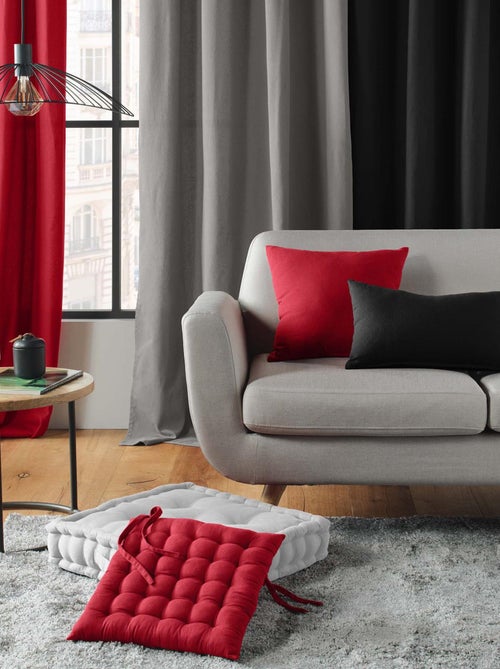 Assise matelassée en coton et polyester recyclé - Kiabi