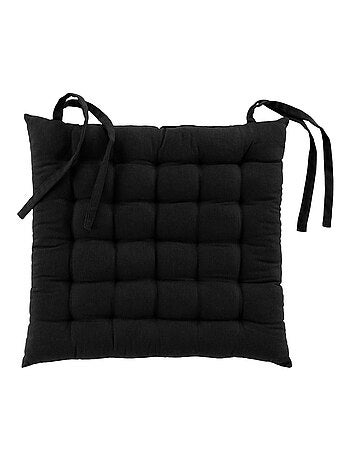Assise matelassée en coton et polyester recyclé