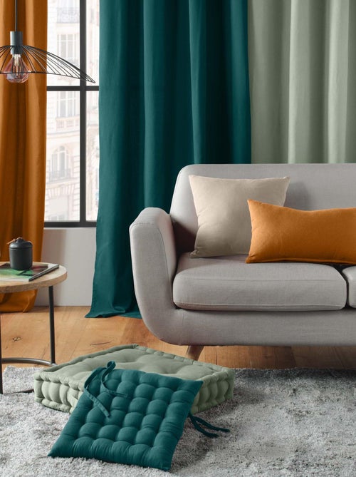 Assise matelassée en coton et polyester recyclé - Kiabi