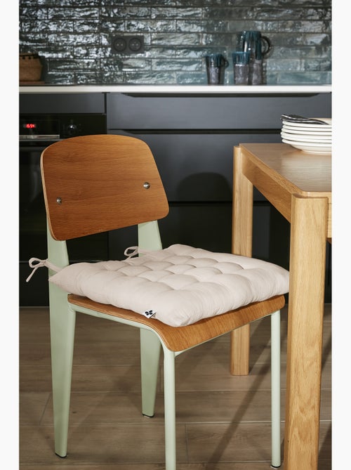 Assise Matelassée – Gaze de Coton GAÏA – Matelassage 16 Points - Kiabi