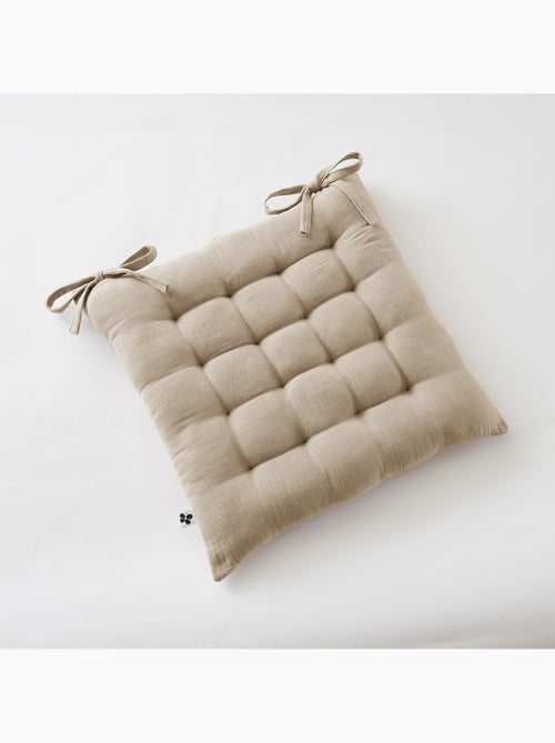 Assise Matelassée – Gaze de Coton GAÏA – Matelassage 16 Points - Kiabi