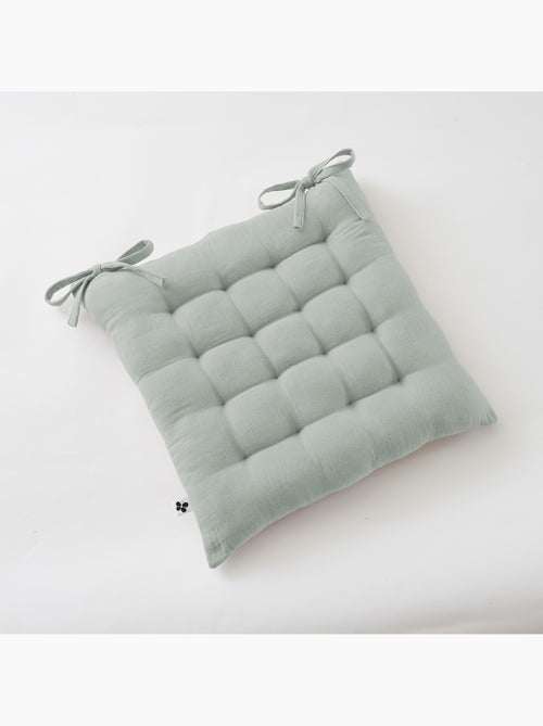 Assise Matelassée – Gaze de Coton GAÏA – Matelassage 16 Points - Kiabi