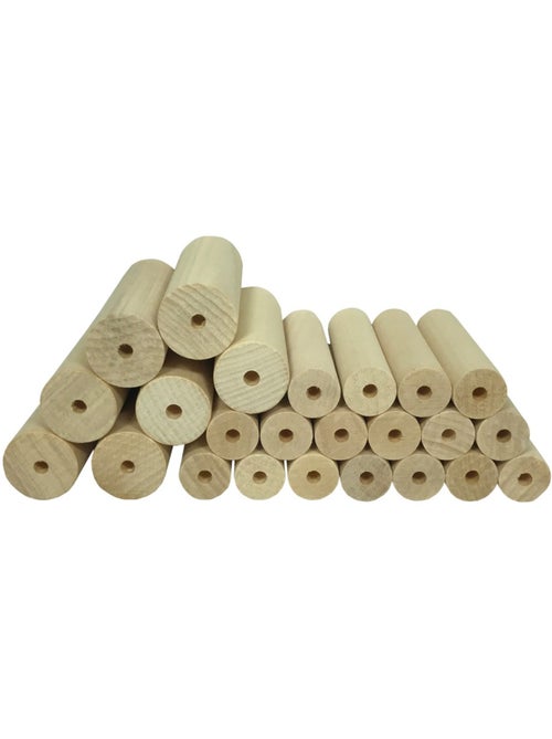 Assortiment de bois de tournage - Kiabi Assortiment de bois de tournage - Kiabi
