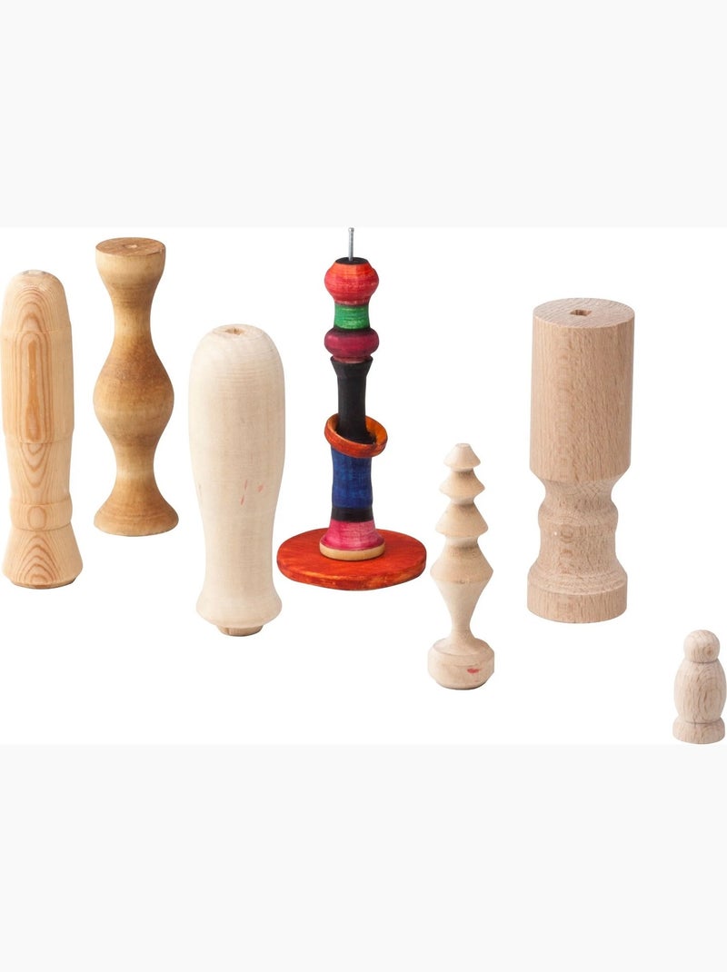 Assortiment de bois de tournage Beige - Kiabi