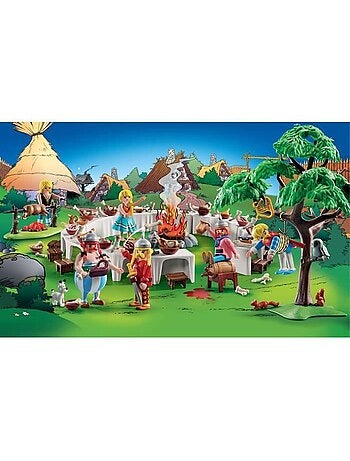 Astérix - 71827 - Le banquet village personnages - Dès 5 ans
