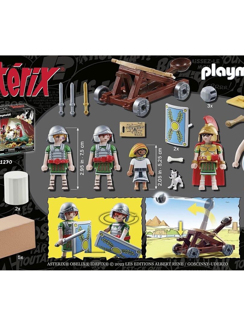 PLAYMOBIL Astérix Numerobis y la Batalla de Palacio +5 años - 71268 | Ofertas Online