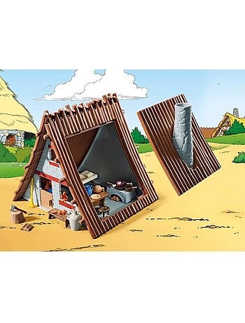 Astérix 71828 - Hutte d'Astérix avec Panoramix - Dès 5 ans