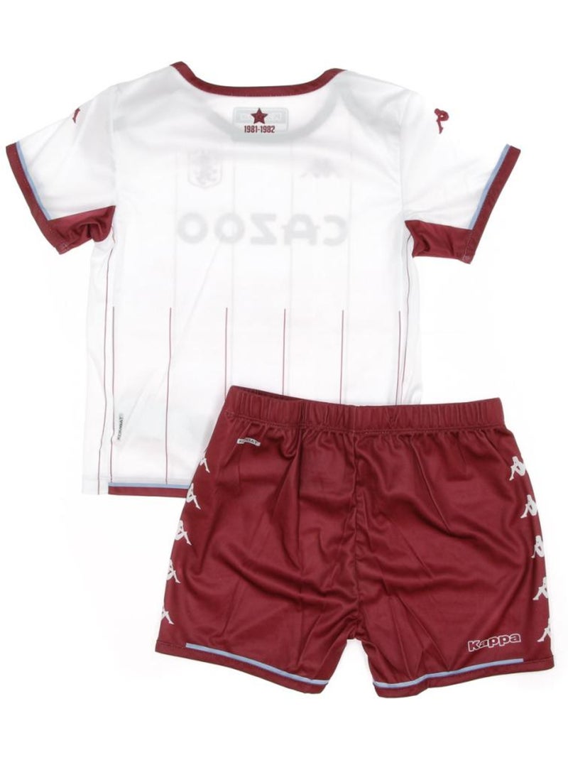 Aston Villa Mini-Kit Extérieur Bébé Kappa Blanc - Kiabi