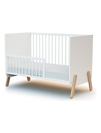 AT4 - Barrière de lit bébé en bois SEREN - 120 x 32 x 4 cm