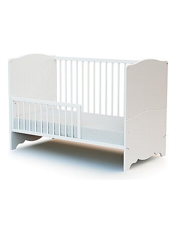 AT4 - Barrière de lit bébé en bois SEREN - 120 x 32 x 4 cm