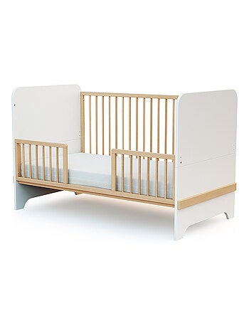 AT4 - Barrière de lit bébé en bois SEREN - 140 x 32 x 4 cm