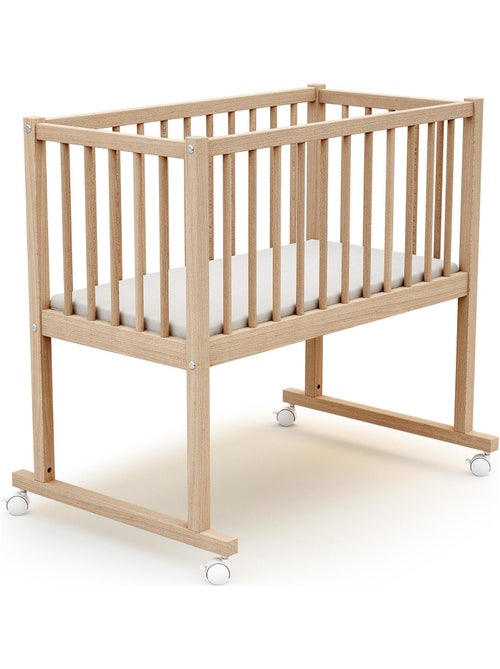 AT4 - Berceau en bois NOA 40 x 80 cm - Kiabi AT4 - Berceau en bois NOA 40 x 80 cm - Kiabi