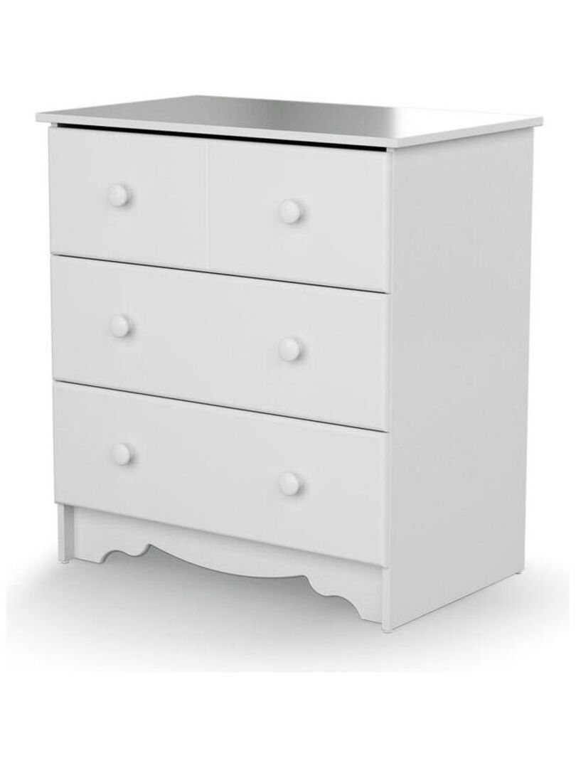 AT4 - Commode à Langer MARELLE Blanc Blanc - Kiabi
