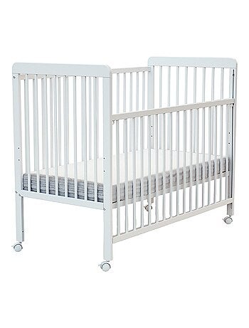 AT4 - Lit bébé coulissant en bois LIVO 60 x 120 cm