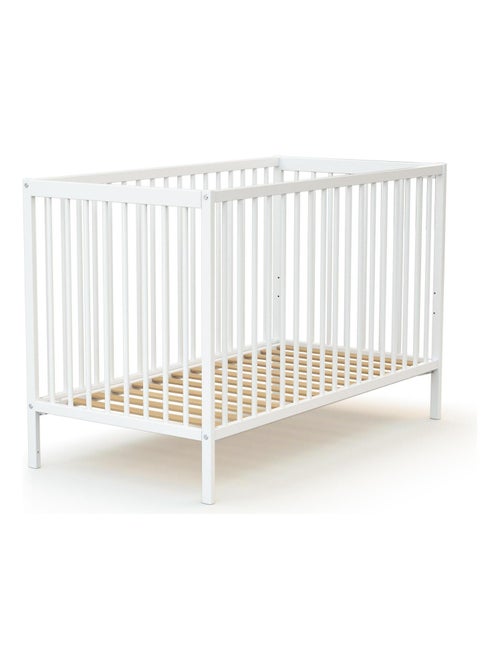 AT4 - Lit bébé en bois SONA 60 x 120 cm - Kiabi AT4 - Lit bébé en bois SONA 60 x 120 cm - Kiabi