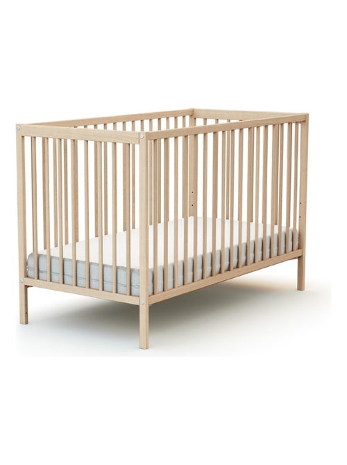 AT4 - Lit bébé en bois SONA 60 x 120 cm - Kiabi AT4 - Lit bébé en bois SONA 60 x 120 cm - Kiabi