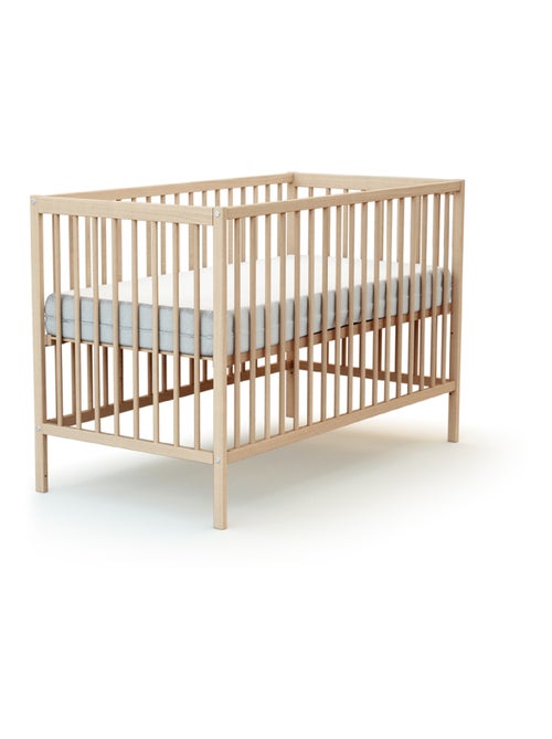 AT4 - Lit bébé en bois SONA 60 x 120 cm - Kiabi AT4 - Lit bébé en bois SONA 60 x 120 cm - Kiabi