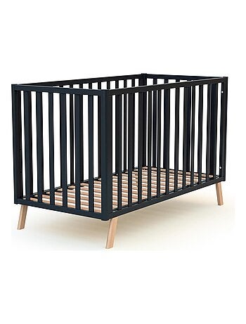 AT4 - Lit bébé évolutif en bois KASA 60 x 120 cm