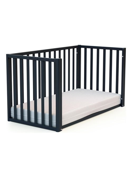 AT4 - Lit bébé évolutif en bois KASA 60 x 120 cm - Kiabi AT4 - Lit bébé évolutif en bois KASA 60 x 120 cm - Kiabi