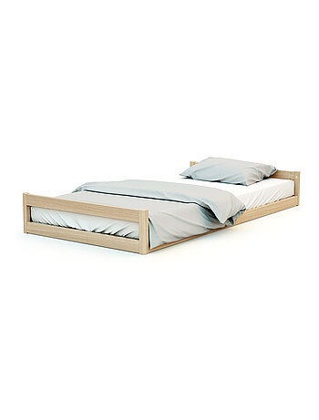 AT4 - Lit bébé évolutif en bois KASA 70 x 140 cm