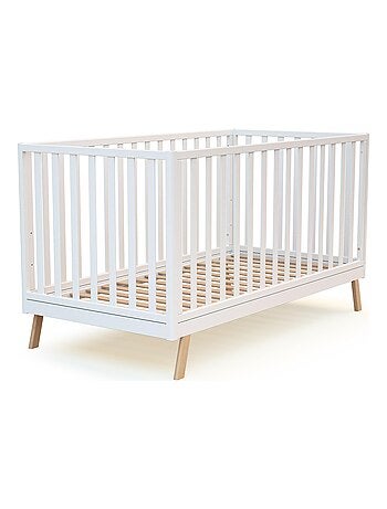 AT4 - Lit bébé évolutif en bois KASA 70 x 140 cm
