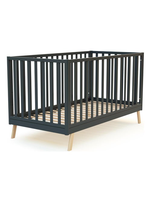 AT4 - Lit bébé évolutif en bois KASA 70 x 140 cm - Kiabi