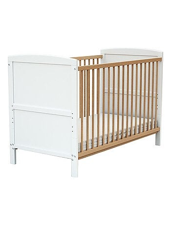 AT4 - Lit bébé évolutif en bois LUNA 60 x 120 cm
