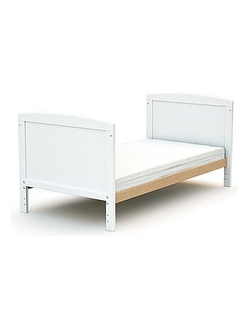 AT4 - Lit bébé évolutif en bois LUNA 60 x 120 cm