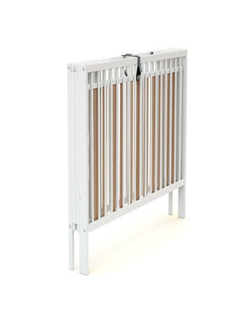 AT4 - Lit bébé pliant en bois FOLDO 60 x 120 cm