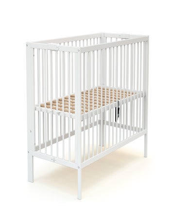 AT4 - Lit bébé pliant en bois FOLDO 60 x 120 cm