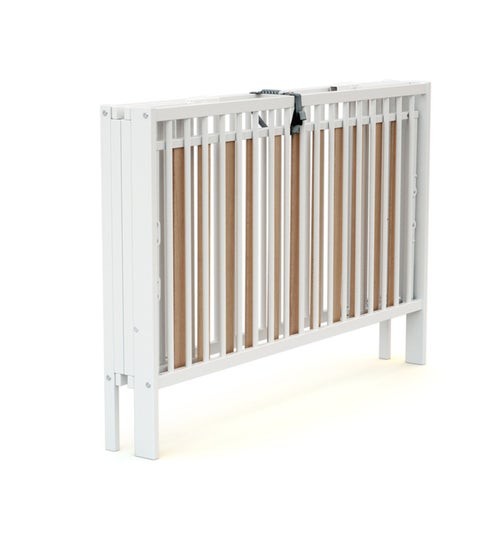 AT4 - Lit bébé pliant en bois FOLDO 60 x 120 cm - Kiabi
