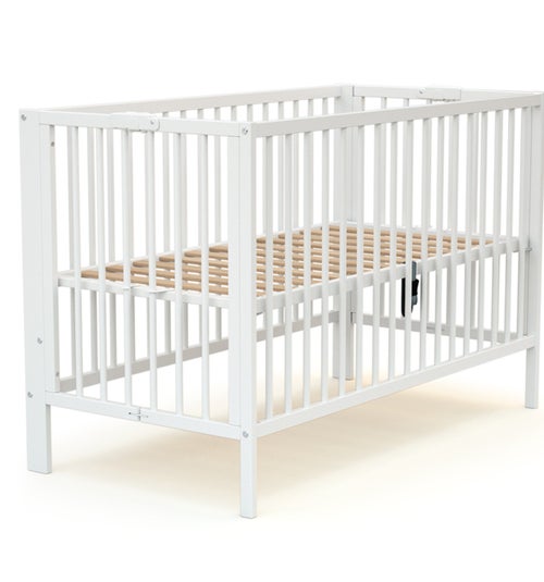 AT4 - Lit bébé pliant en bois FOLDO 60 x 120 cm - Kiabi