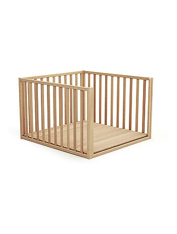 AT4 - Parc bébé évolutif en bois KASA 100 x 100 cm