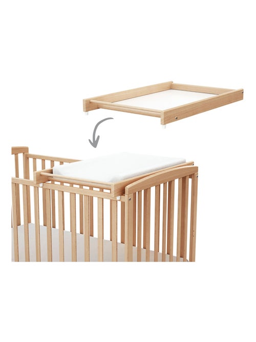 AT4 - Plan à langer amovible MONA pour lit bébé 60x120 et 70x140 cm - Kiabi