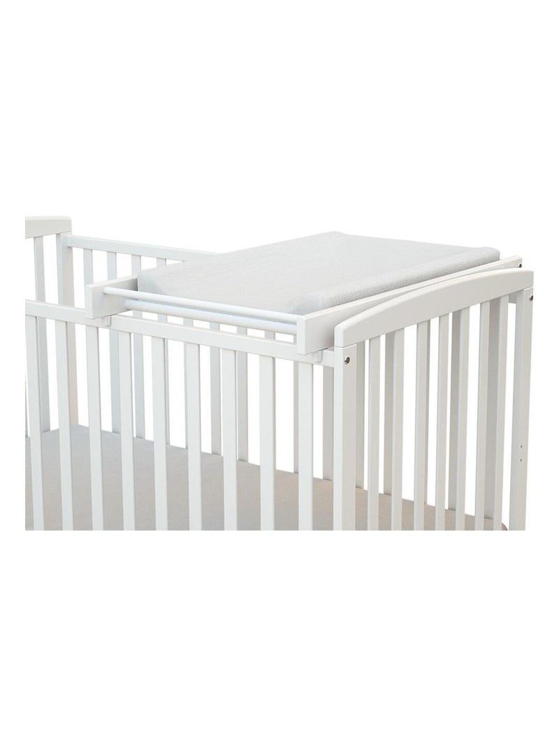 AT4 - Plan à langer amovible MONA pour lit bébé 60x120 et 70x140 cm Blanc - Kiabi