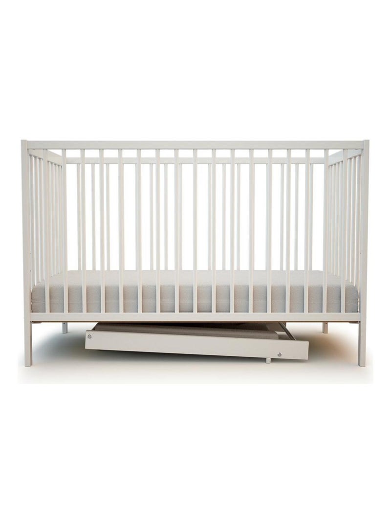 AT4 - Plan à langer amovible MONA pour lit bébé 60x120 et 70x140 cm Blanc - Kiabi