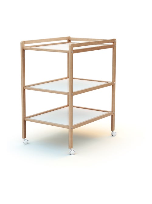 AT4 - Table à langer 2 étagères en bois LILO - Kiabi