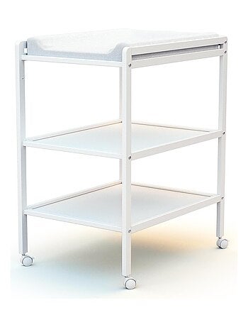 AT4 - Table à langer 2 étagères en bois LILO