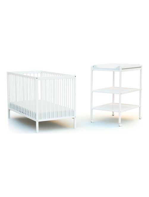 Table à langer en bois Essentiel - Pour lit 60x120 - BabyNeoShop by Migo