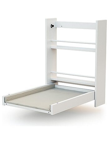 Table à langer pliable Trixi - Blanc / Pois