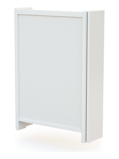 AT4 - Table à langer murale rabattable en bois avec matelas EAZY - Kiabi