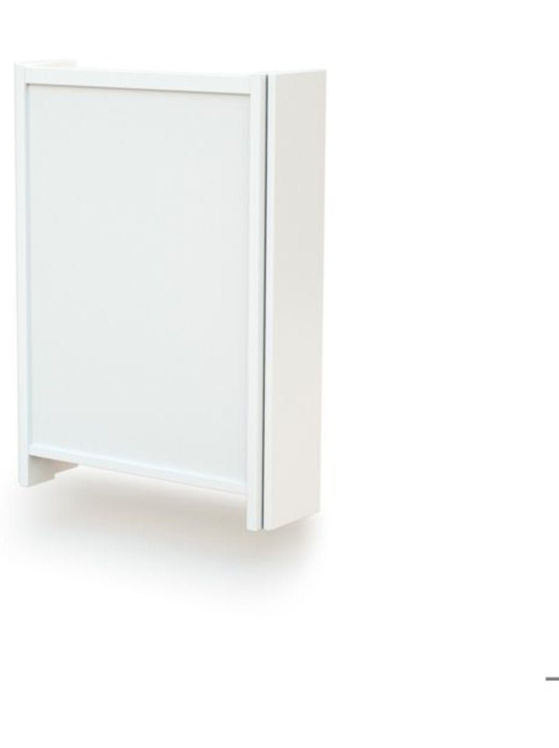 At4 - table à langer murale rabattable en bois eazy blanc - taille unique Blanc - Kiabi