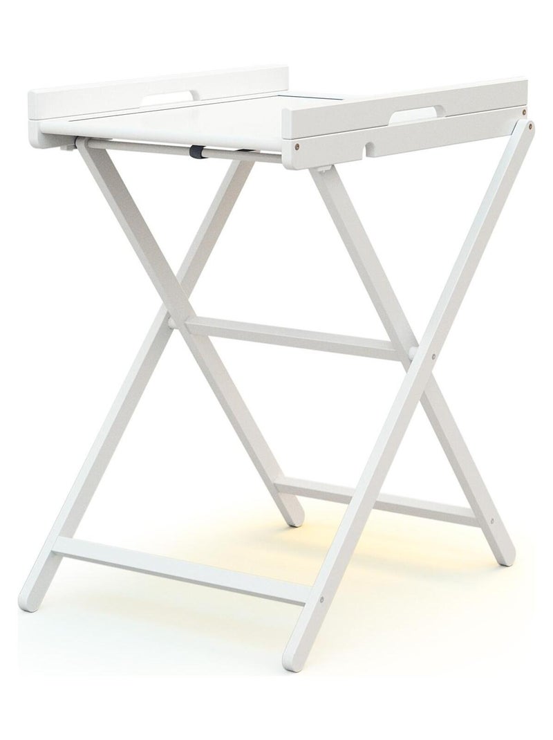 At4 - table à langer pliante en bois pala Blanc - Kiabi