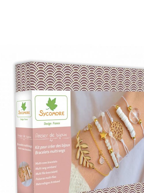 Atelier de bijoux - bracelets multirangs - Kiabi