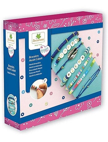 Atelier de bijoux - sycomore - bracelets perles heishi - dès 7 ans