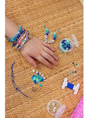 Atelier de bijoux - sycomore - bracelets perles heishi - dès 7 ans