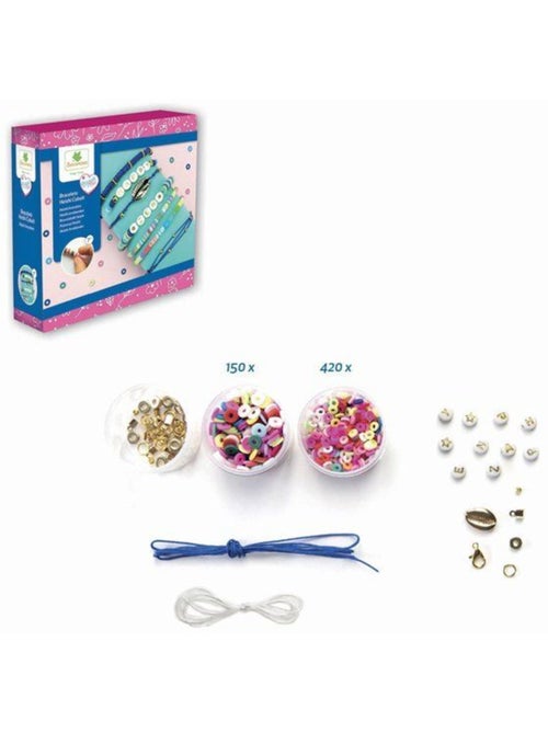Atelier de bijoux - SYCOMORE - Bracelets perles Heishi - Dès 7 ans - Kiabi Atelier de bijoux - SYCOMORE - Bracelets perles Heishi - Dès 7 ans - Kiabi
