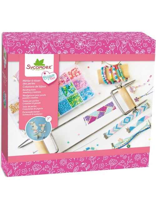 Atelier de bijoux - SYCOMORE - Métier à tisser XL - Dès 7 ans - Kiabi Atelier de bijoux - SYCOMORE - Métier à tisser XL - Dès 7 ans - Kiabi