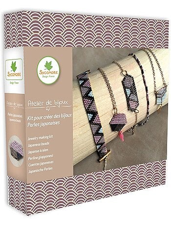 Atelier de bijoux - SYCOMORE - Tissage perles japonaises - Dès 12 ans